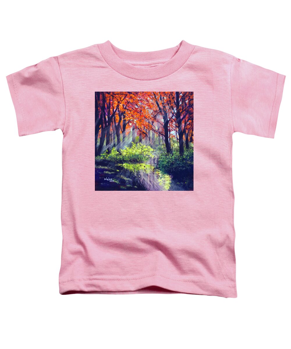 When Light Sneaks - Toddler T-Shirt