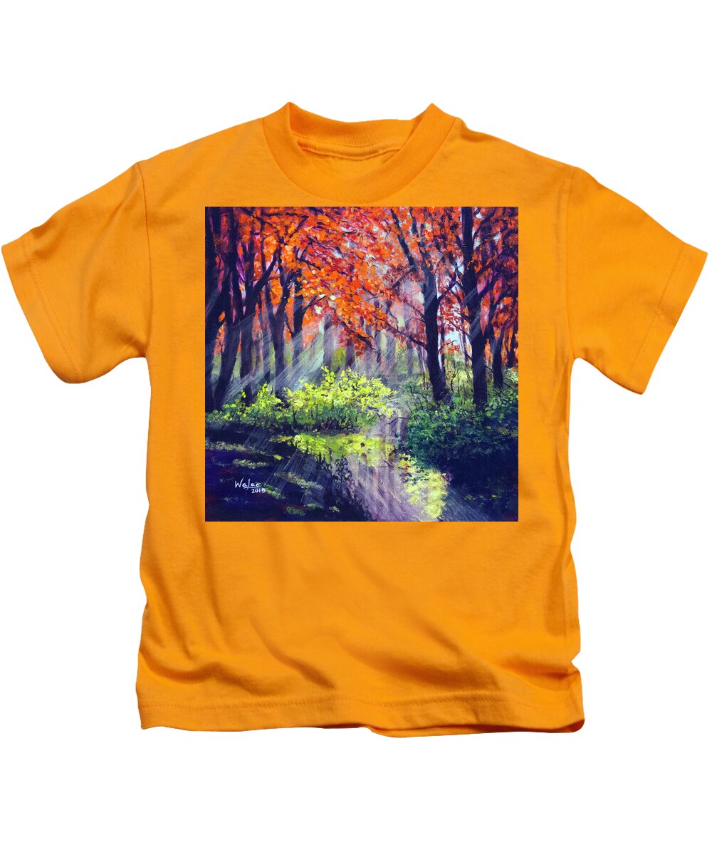 When Light Sneaks - Kids T-Shirt