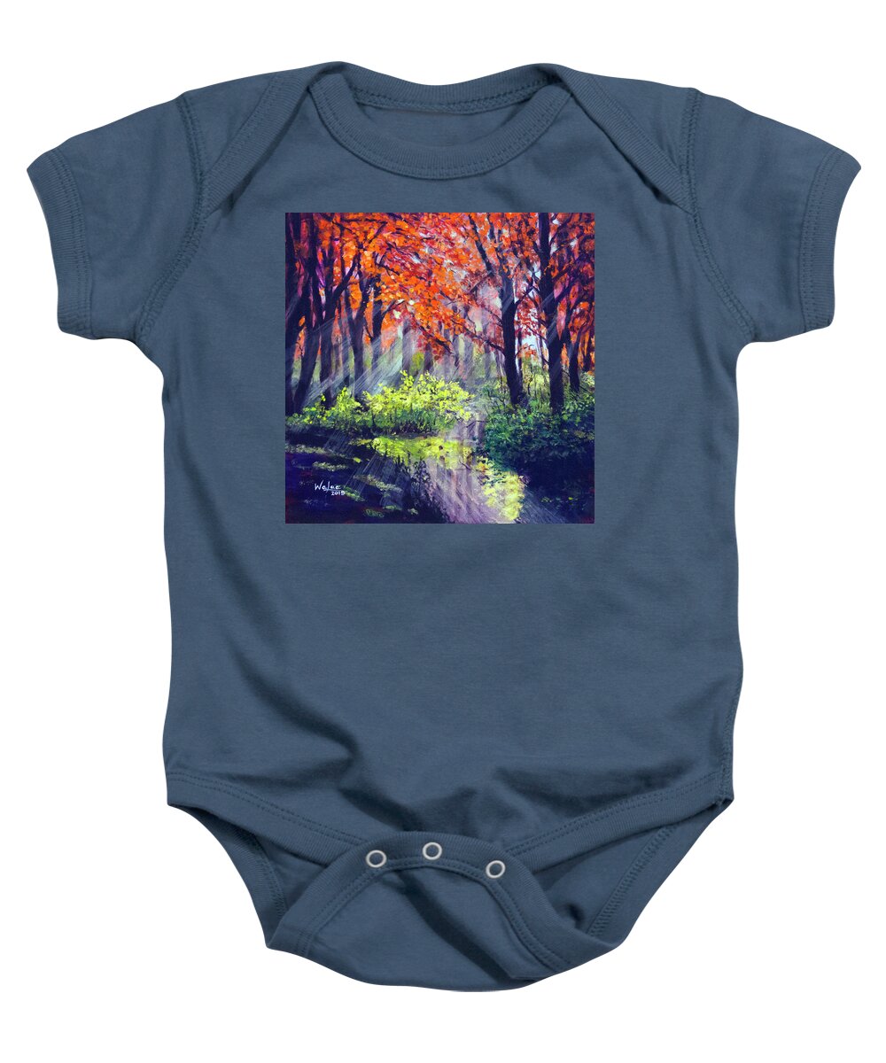 When Light Sneaks - Baby Onesie