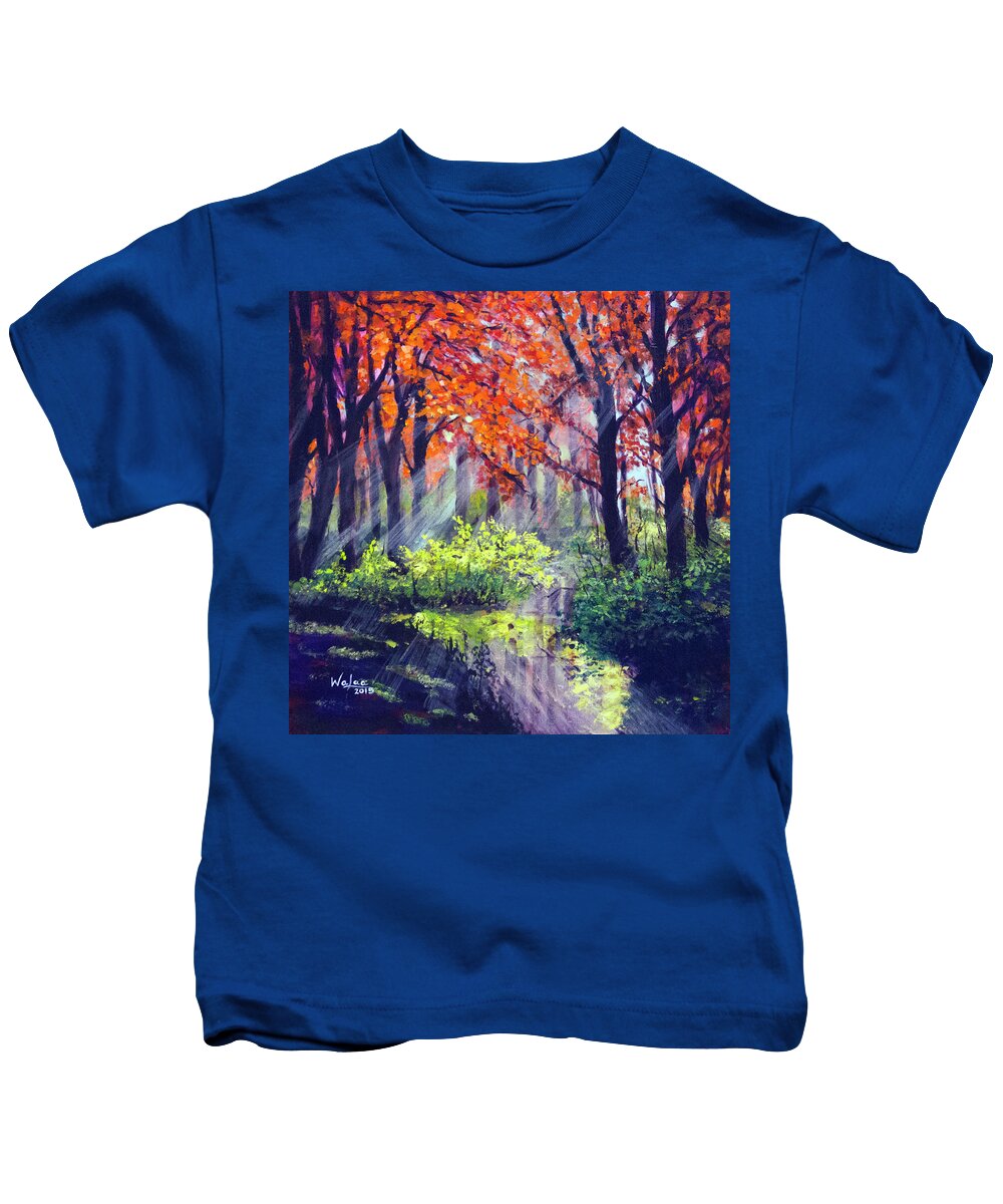 When Light Sneaks - Kids T-Shirt