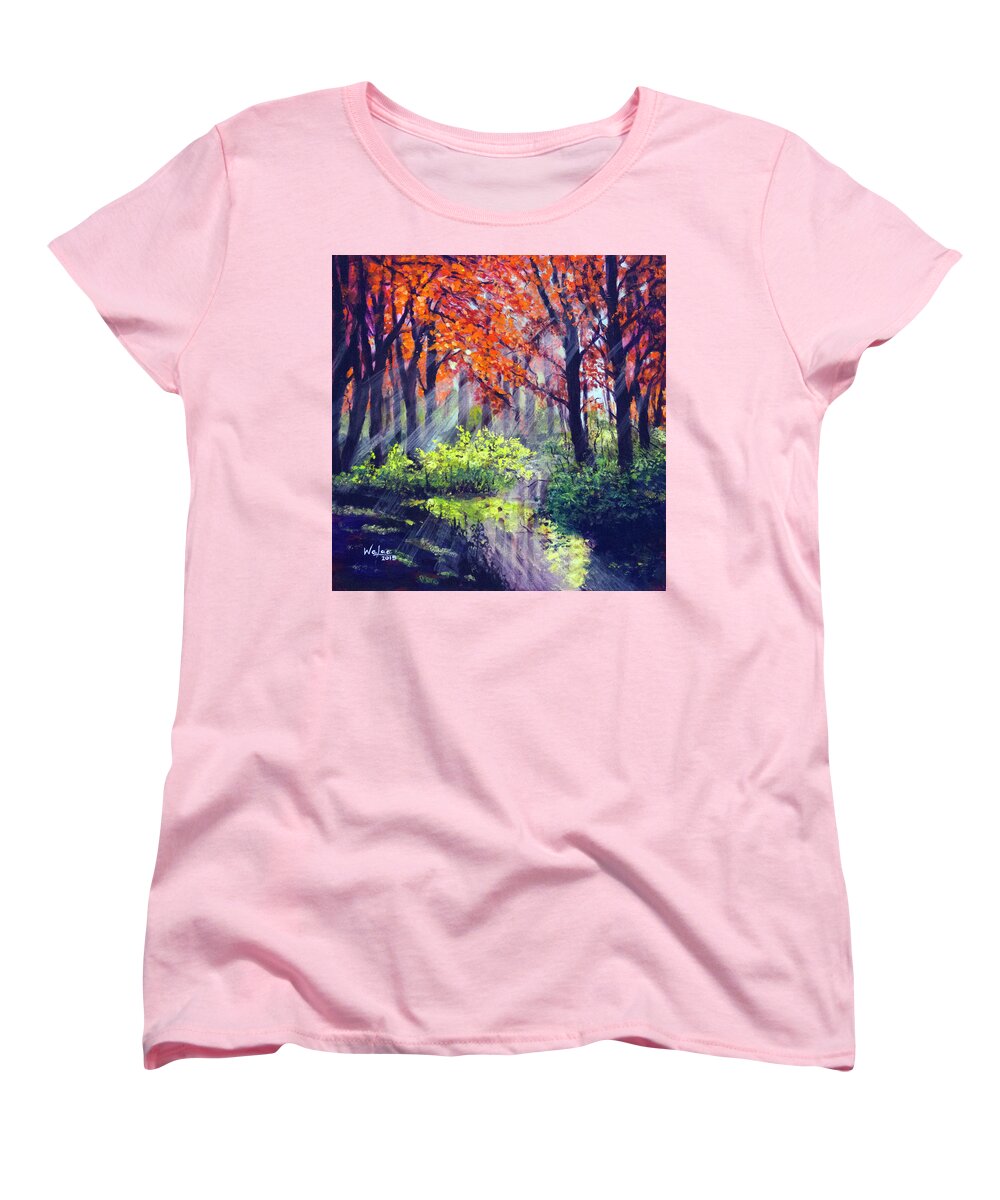 When Light Sneaks - Women's T-Shirt (Standard Fit)