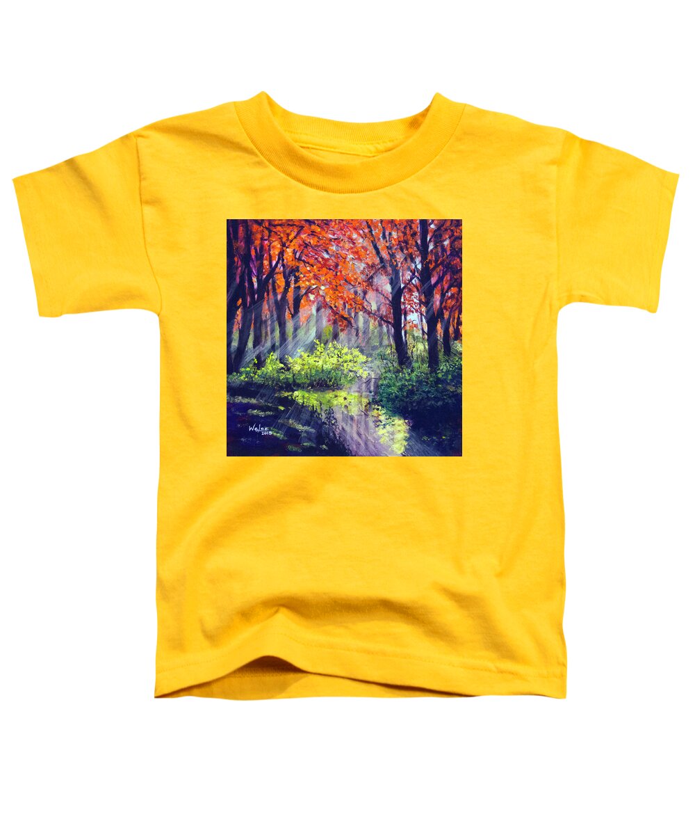 When Light Sneaks - Toddler T-Shirt