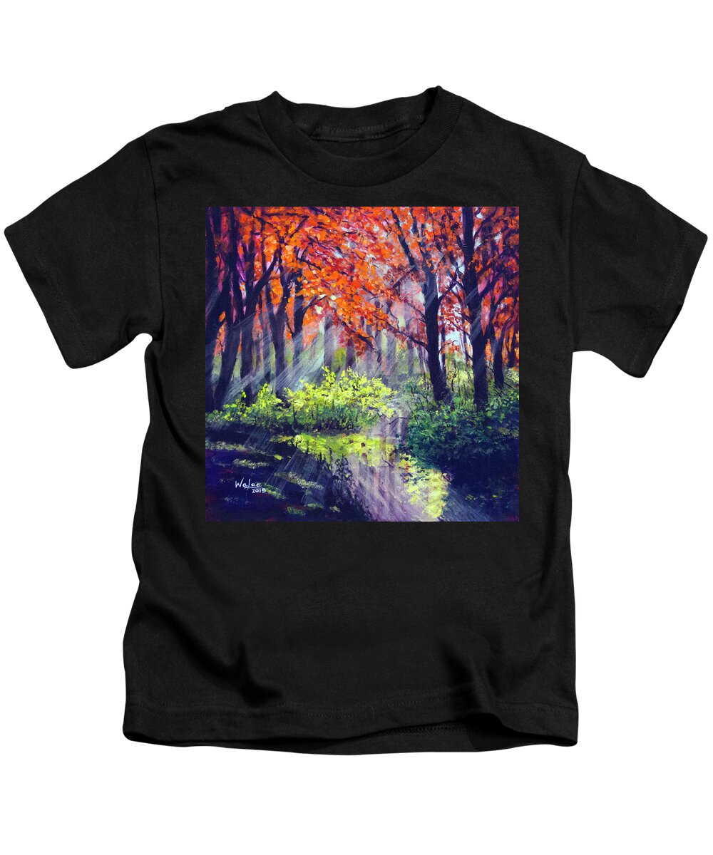 When Light Sneaks - Kids T-Shirt