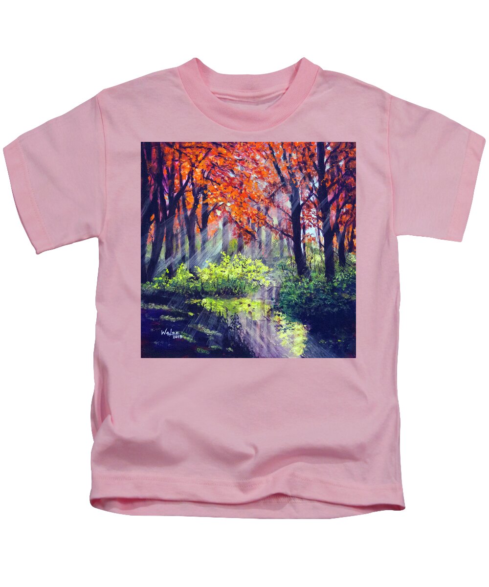 When Light Sneaks - Kids T-Shirt