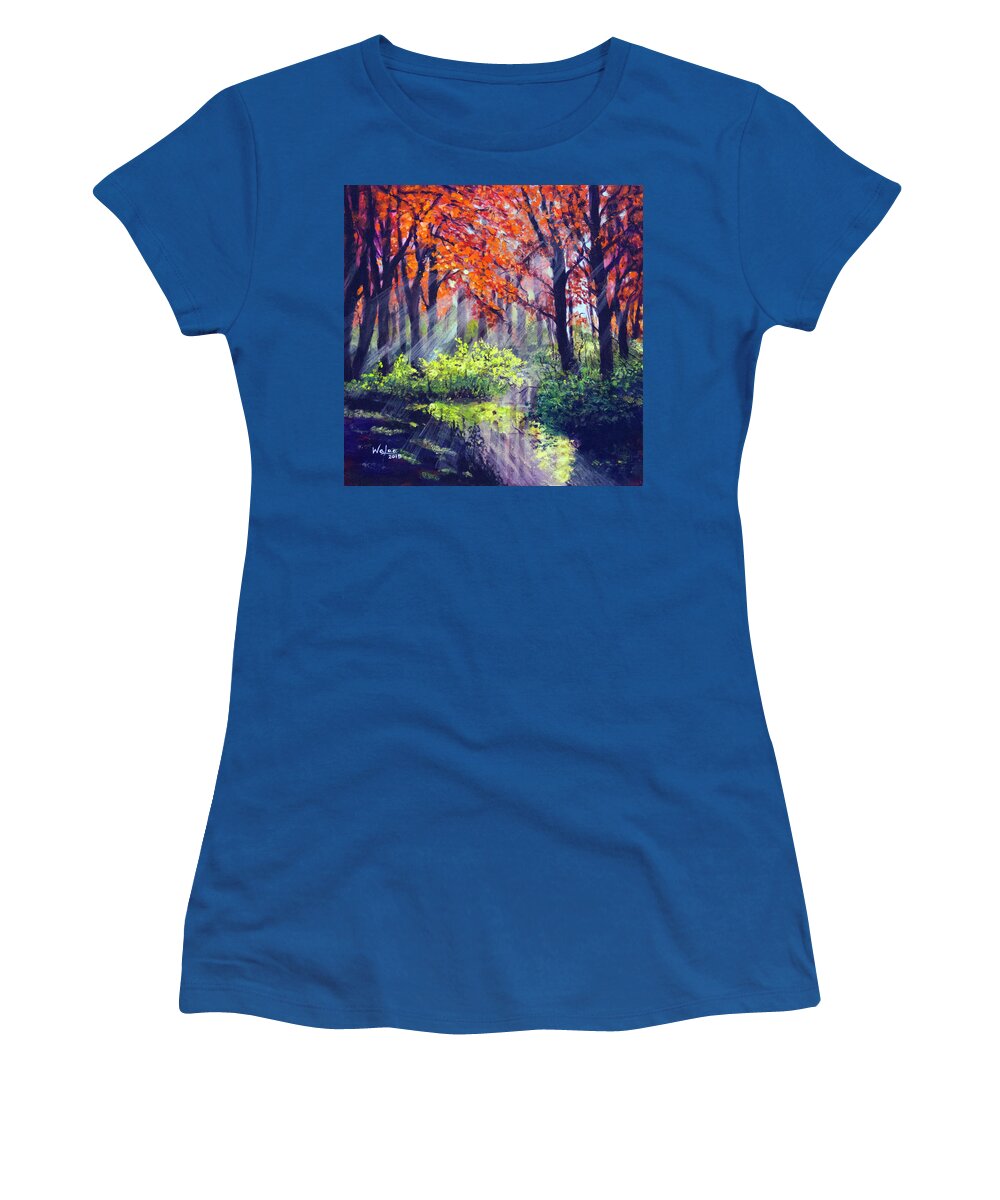 When Light Sneaks - Women's T-Shirt