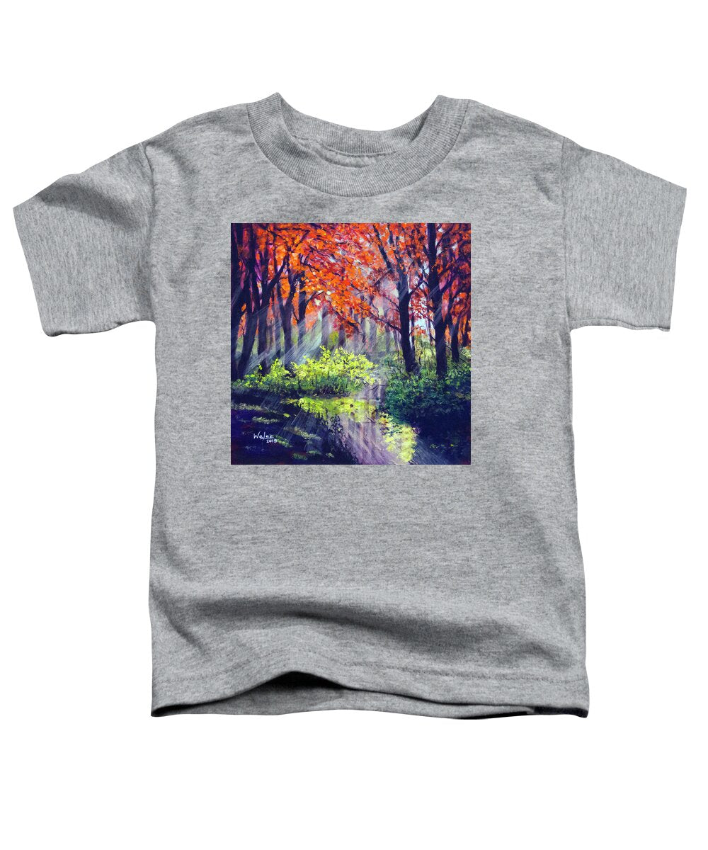 When Light Sneaks - Toddler T-Shirt