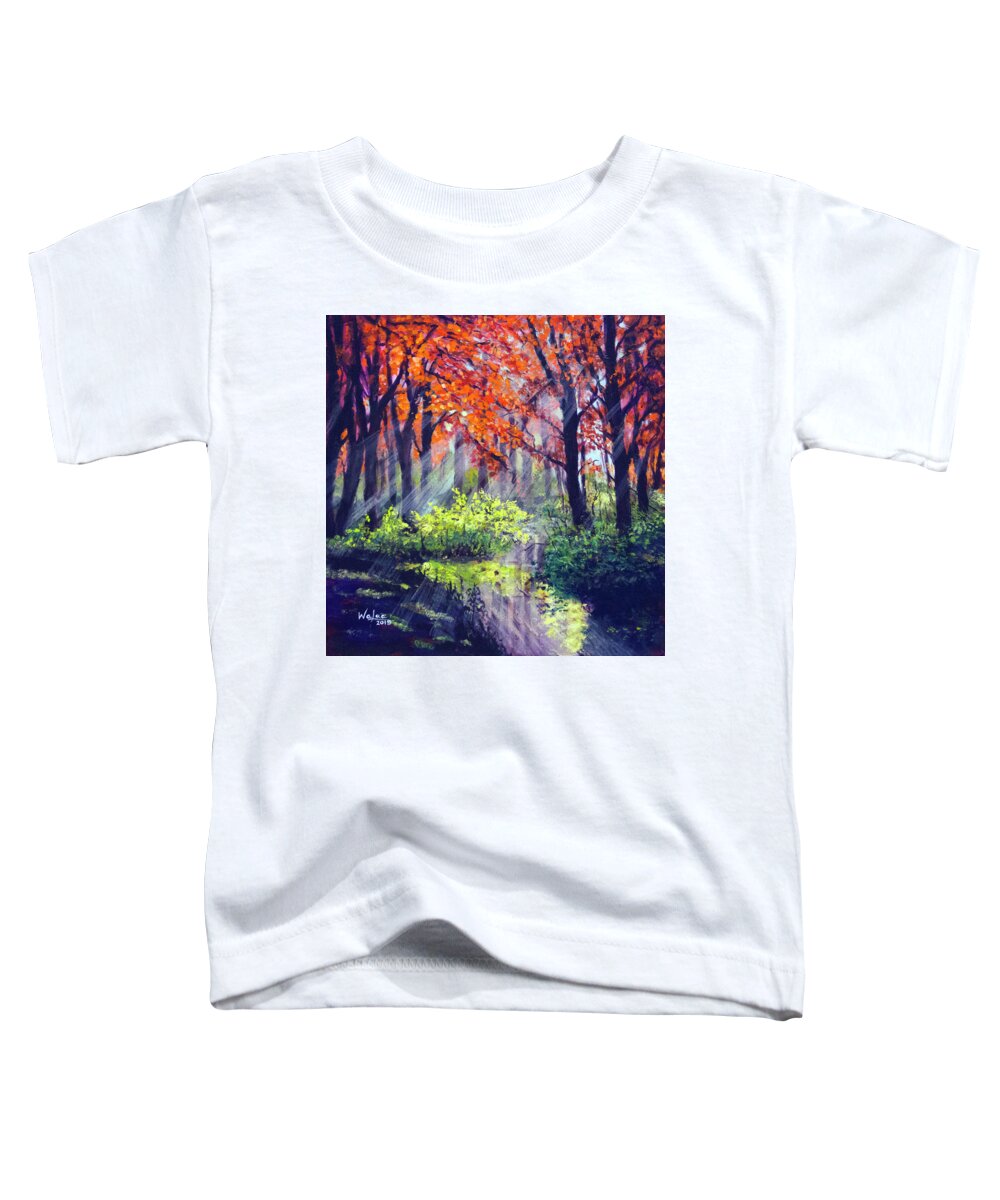 When Light Sneaks - Toddler T-Shirt