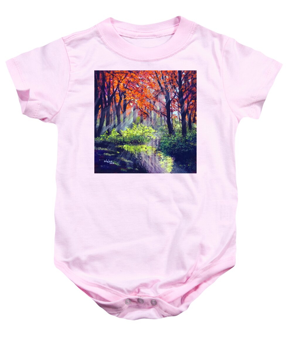 When Light Sneaks - Baby Onesie