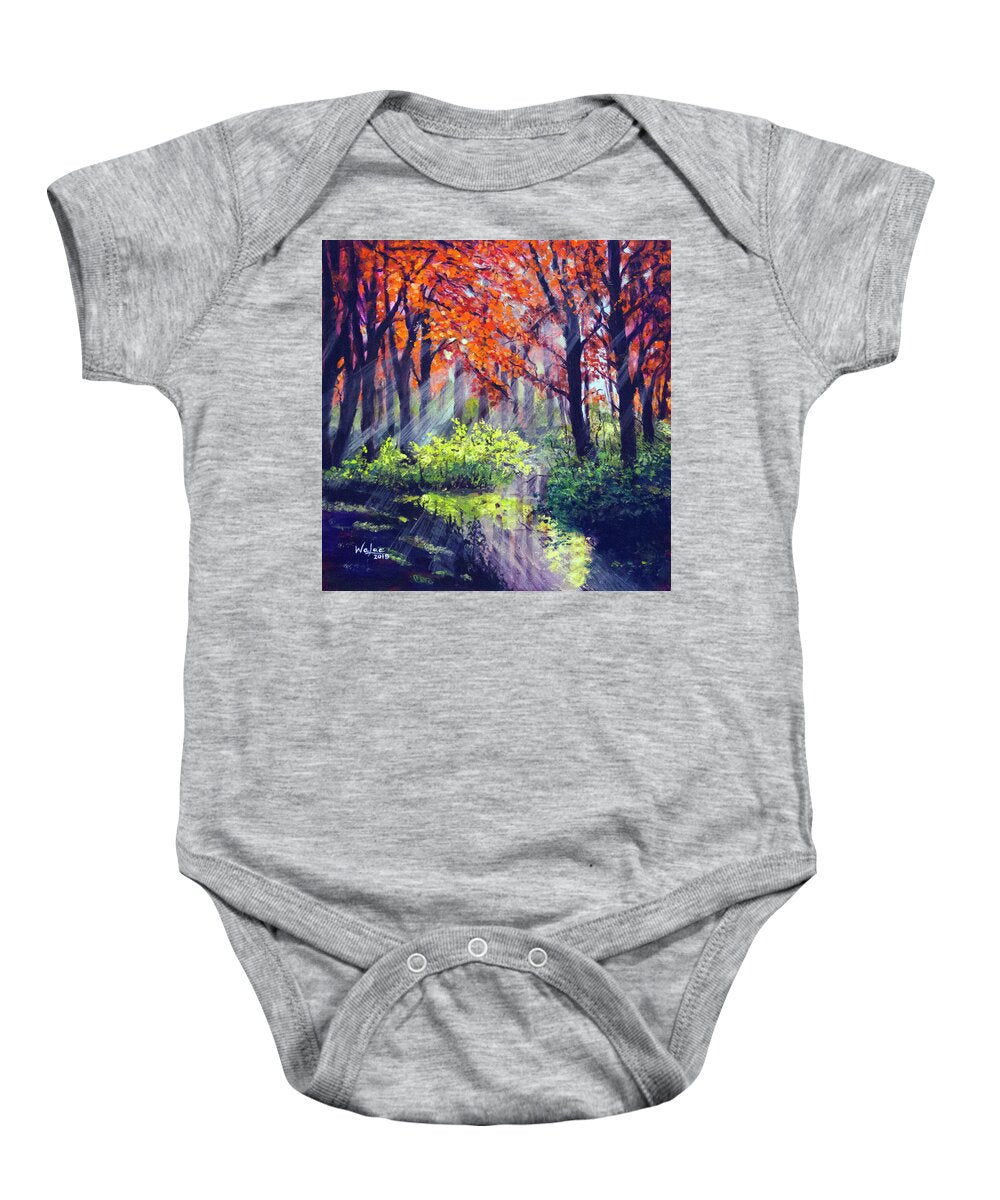 When Light Sneaks - Baby Onesie