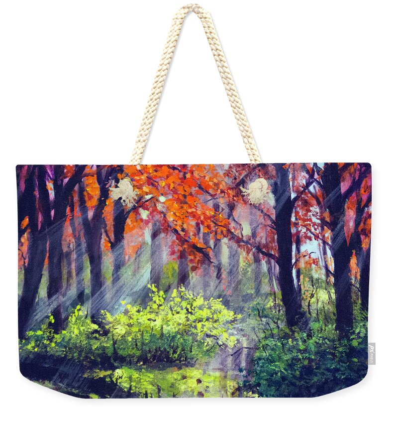 When Light Sneaks - Weekender Tote Bag