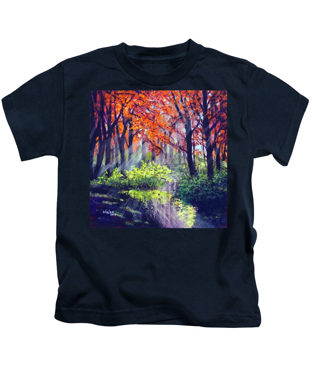 When Light Sneaks - Kids T-Shirt