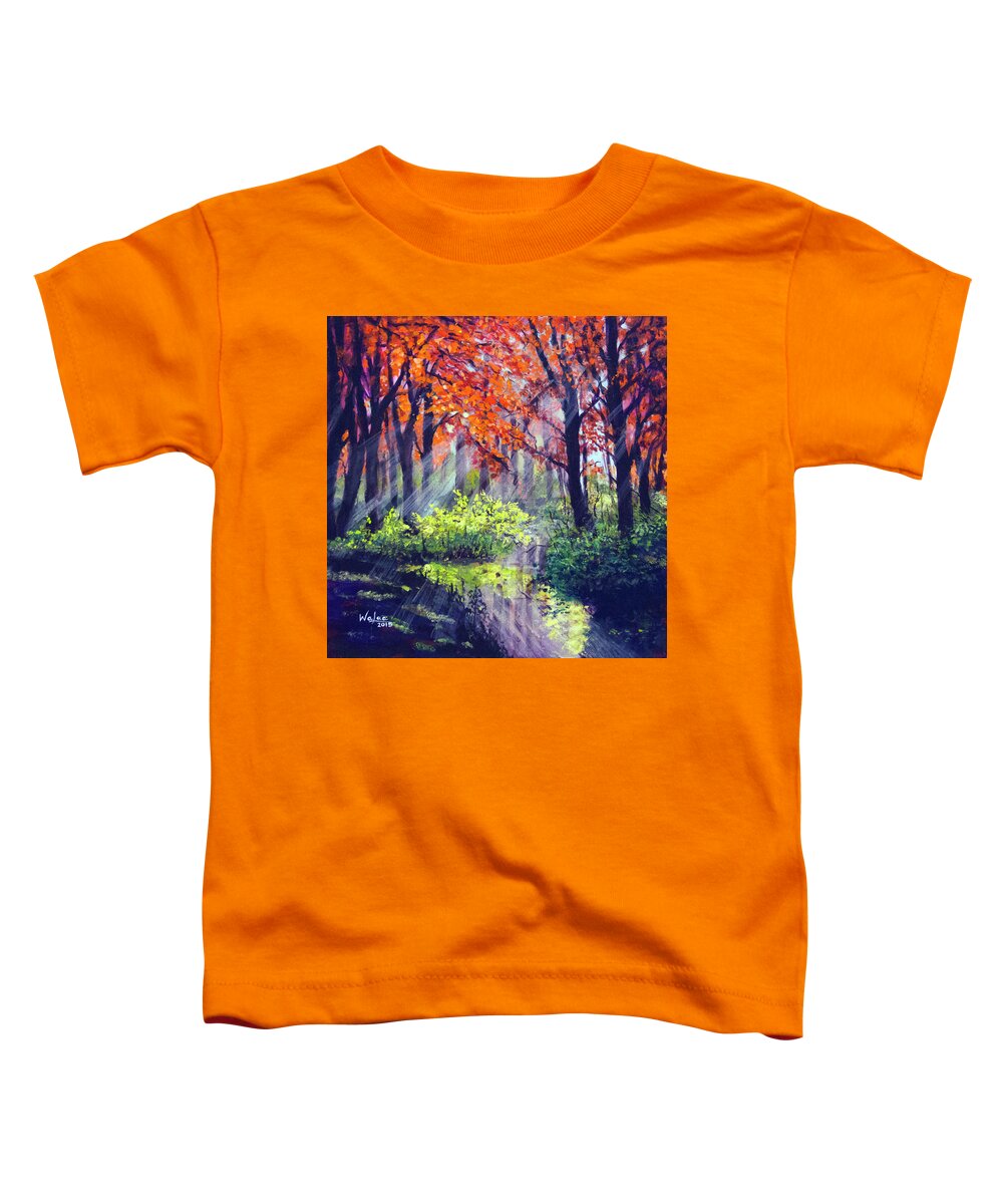 When Light Sneaks - Toddler T-Shirt