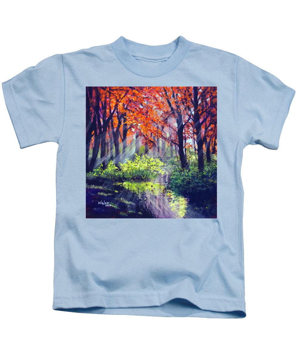 When Light Sneaks - Kids T-Shirt