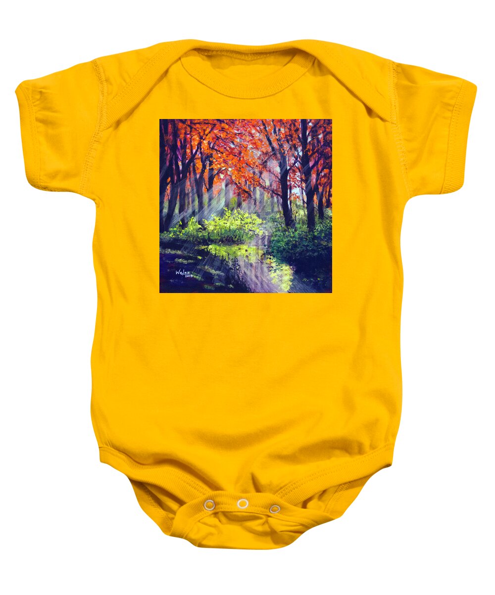 When Light Sneaks - Baby Onesie