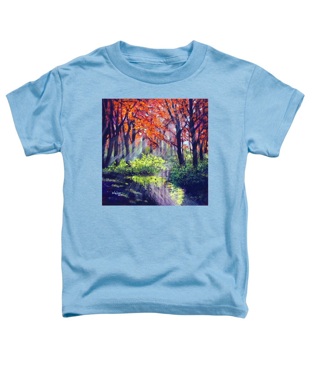 When Light Sneaks - Toddler T-Shirt