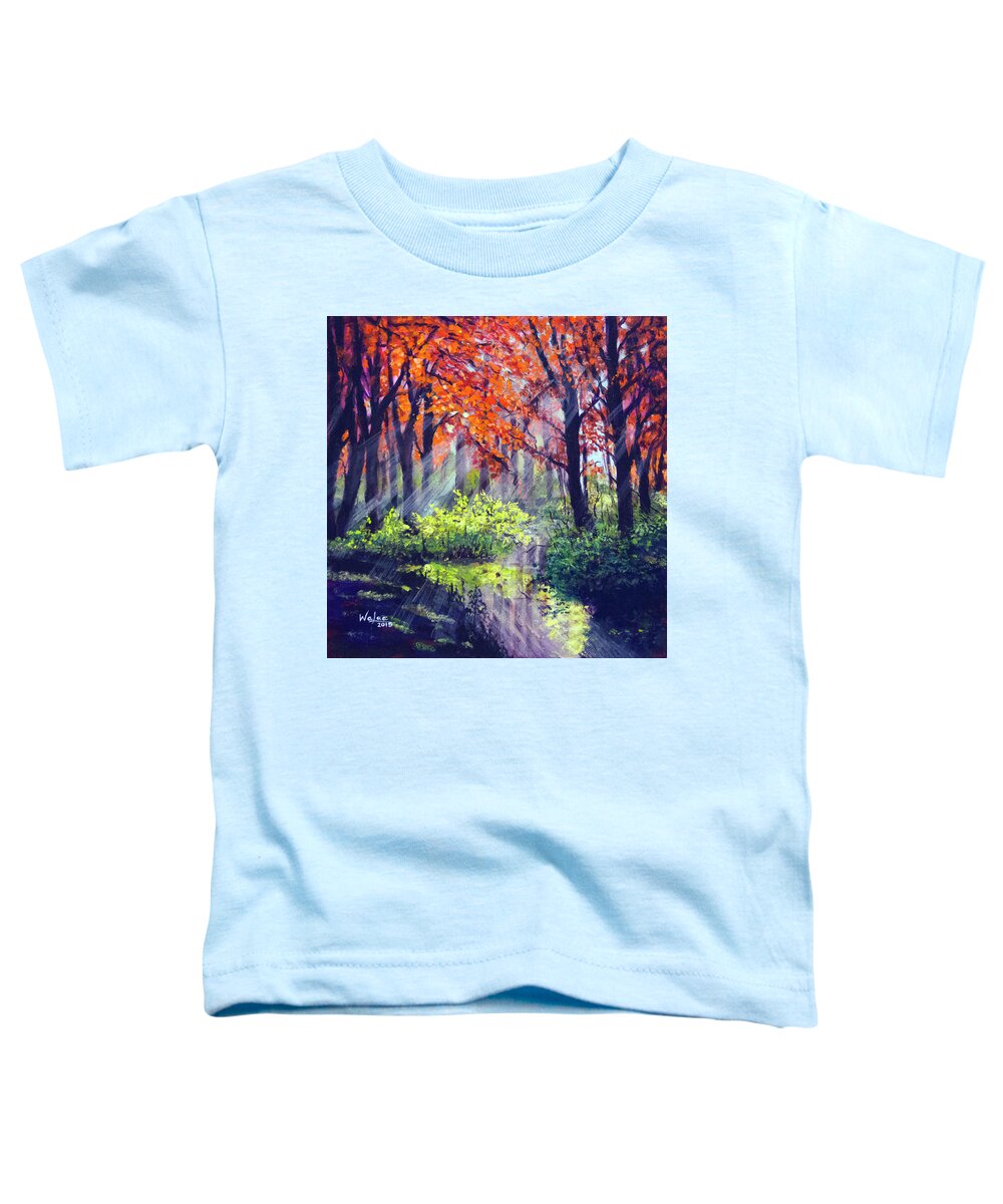 When Light Sneaks - Toddler T-Shirt