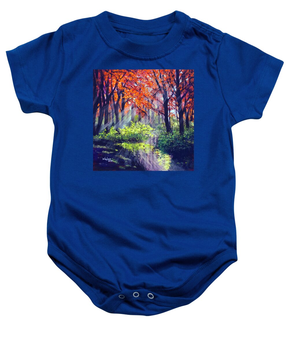 When Light Sneaks - Baby Onesie