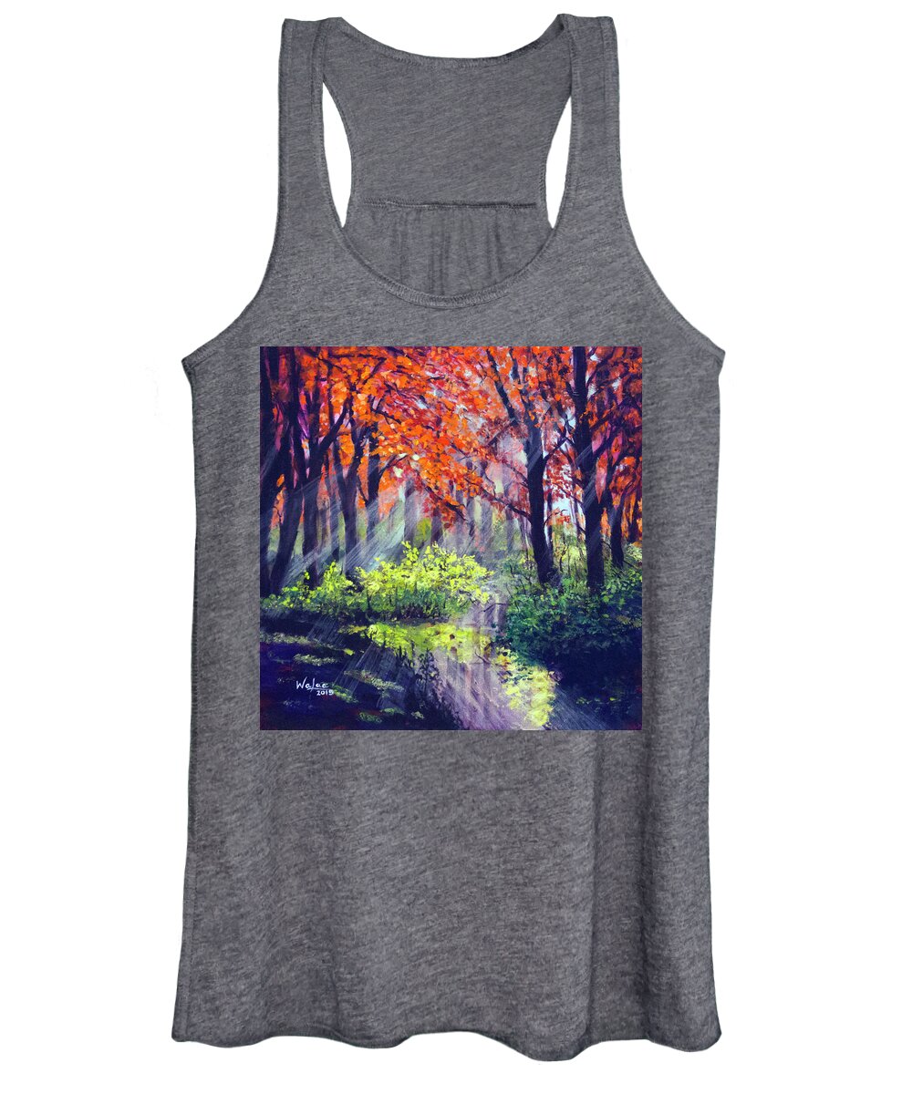 When Light Sneaks - Women's Tank Top