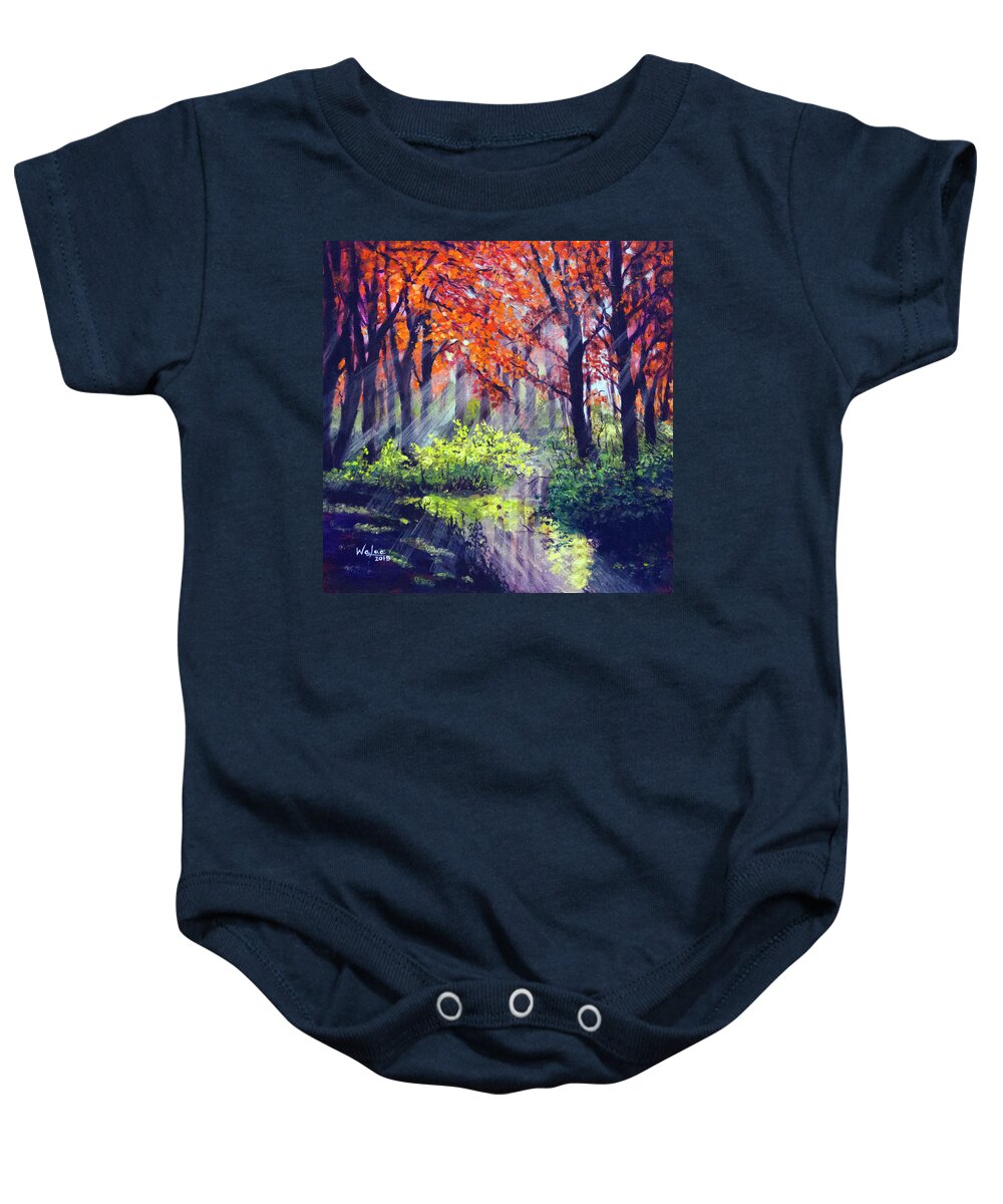 When Light Sneaks - Baby Onesie