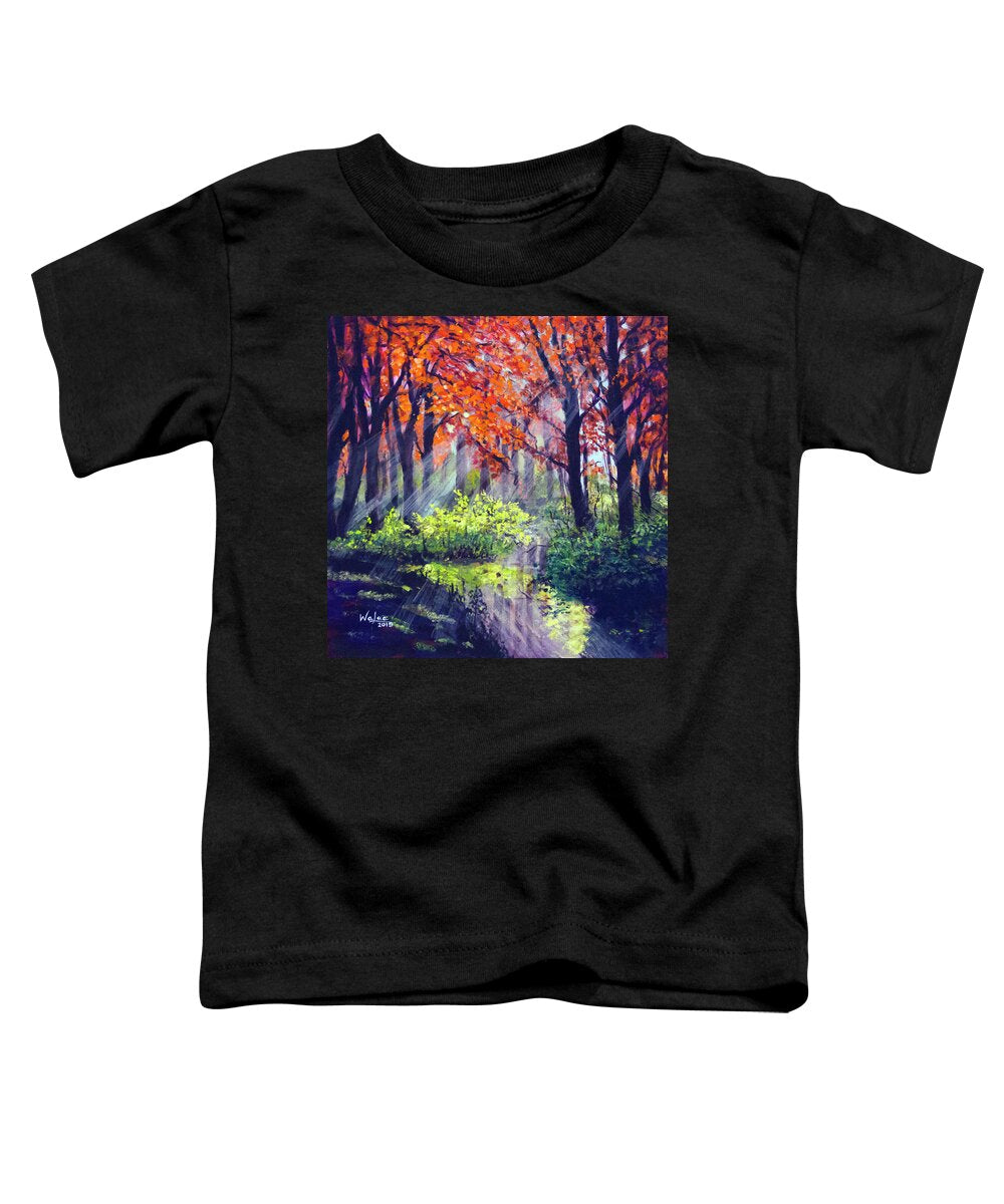 When Light Sneaks - Toddler T-Shirt