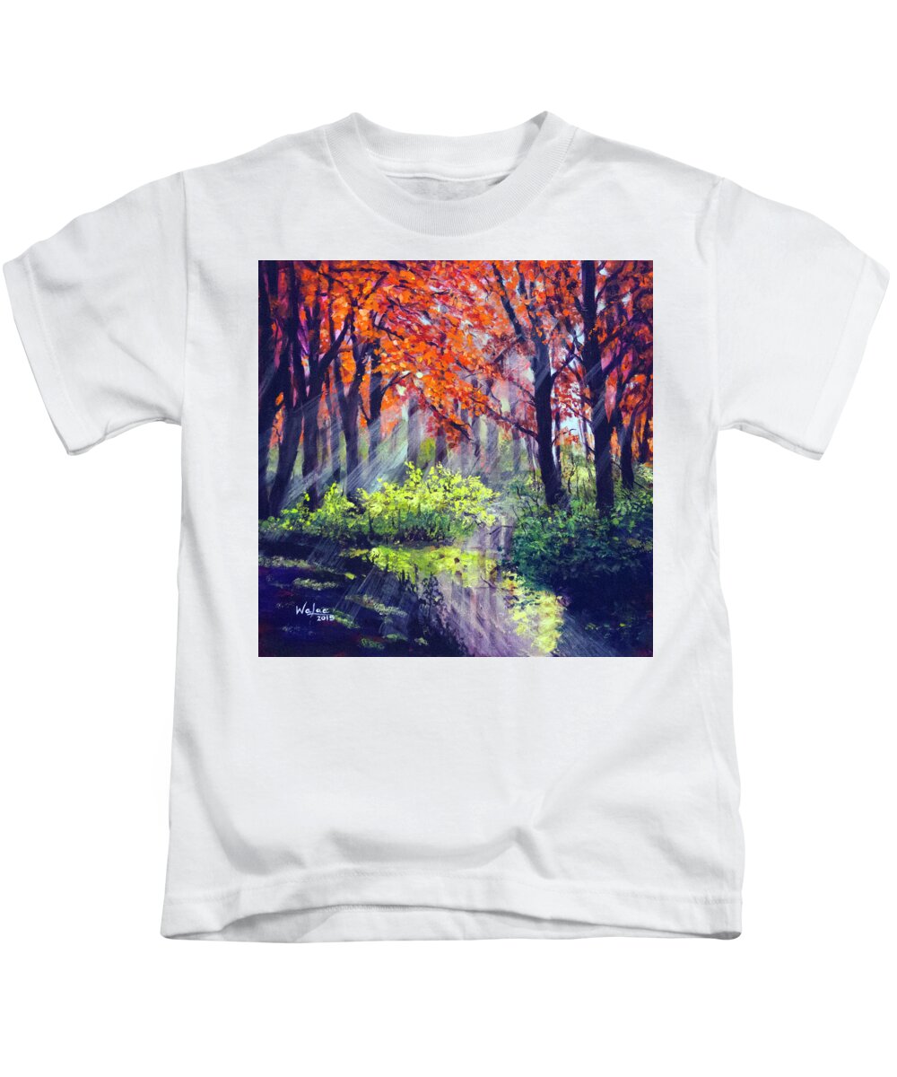 When Light Sneaks - Kids T-Shirt