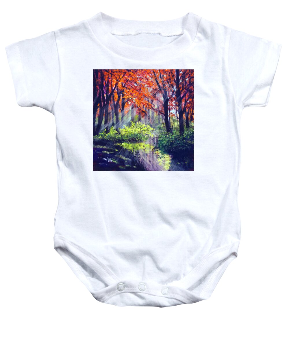 When Light Sneaks - Baby Onesie