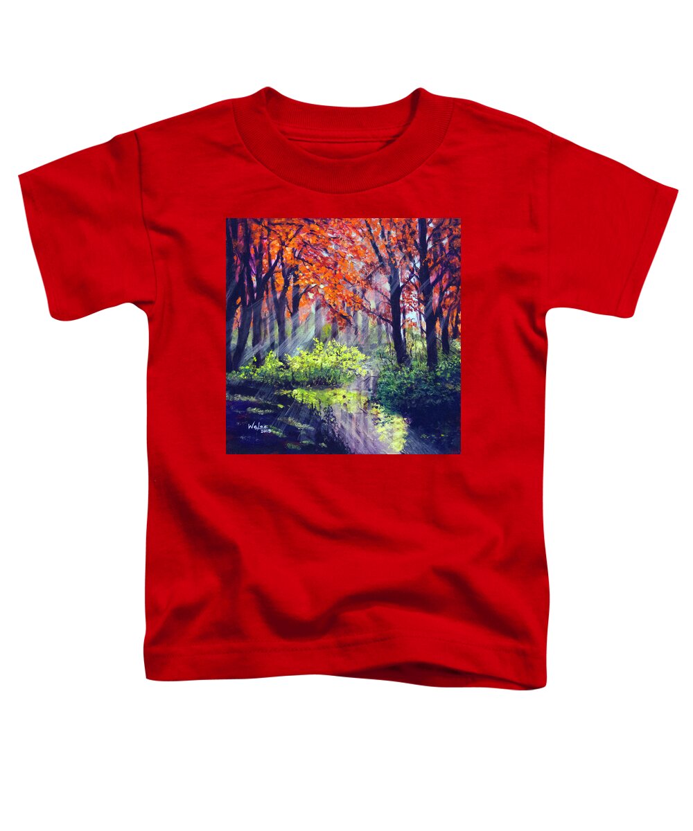 When Light Sneaks - Toddler T-Shirt